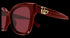 GUCCI 55 Sunglass Woman Injection Accessories